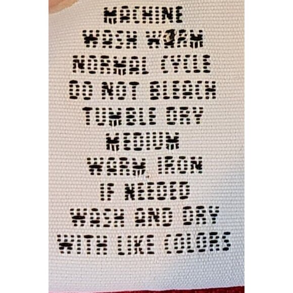 Levi's Jeans Red Denim Long Sleeve Metal Button Up Shirt Size XL Y2K 100% Cotton - Picture 4 of 12